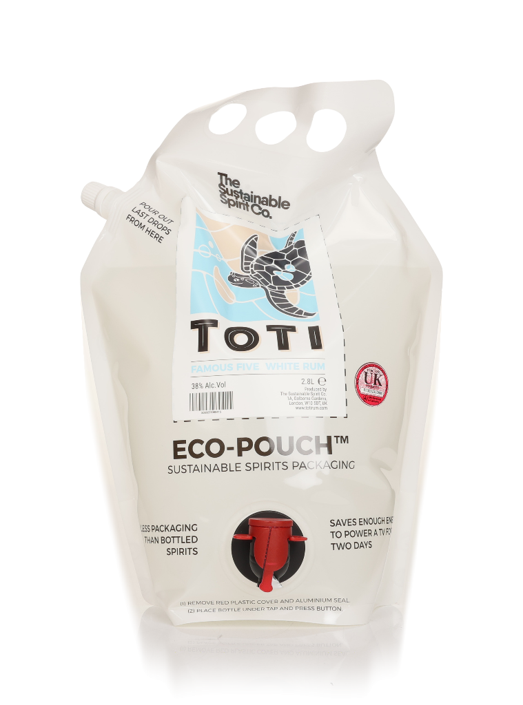 Toti White Rum Eco-Pouch (The Sustainable Spirit Co.) 280cl product image