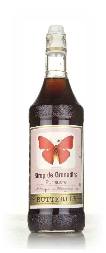 Butterfly Grenadine - 1970s 98cl product image