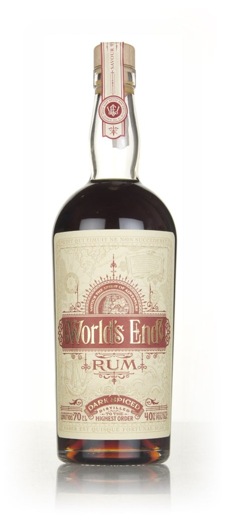 World's End Dark Spiced Rum 70cl product image