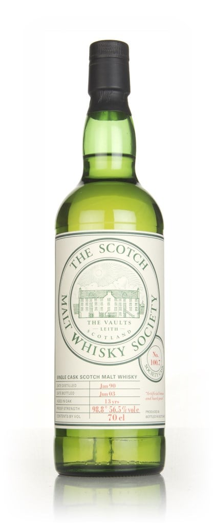 SMWS No. 100.7 13 Year Old 1990 70cl product image