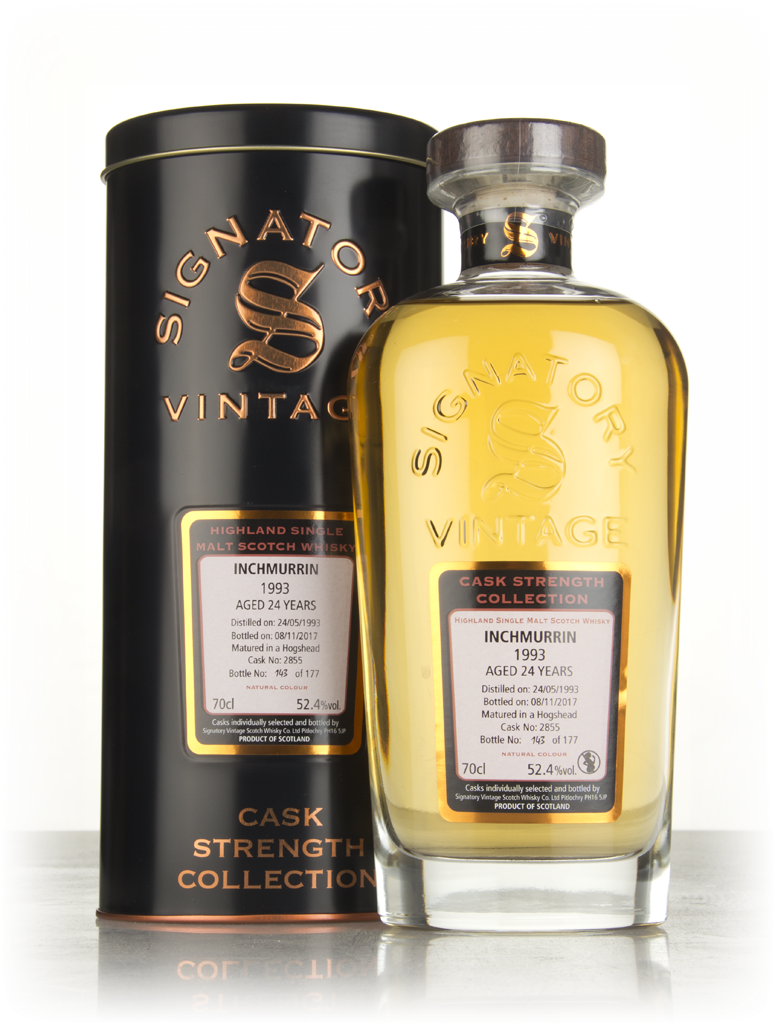 Inchmurrin 24 Year Old 1993 (cask 2855) - Cask Strength Collection (Signatory) 70cl product image