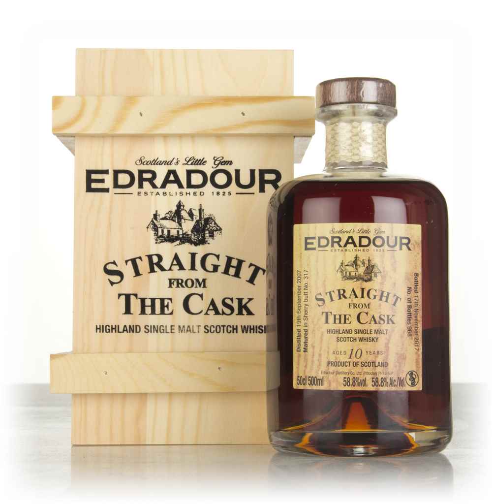 Edradour 10 Year Old 2007 (cask 317) - Straight From The Cask 50cl product image