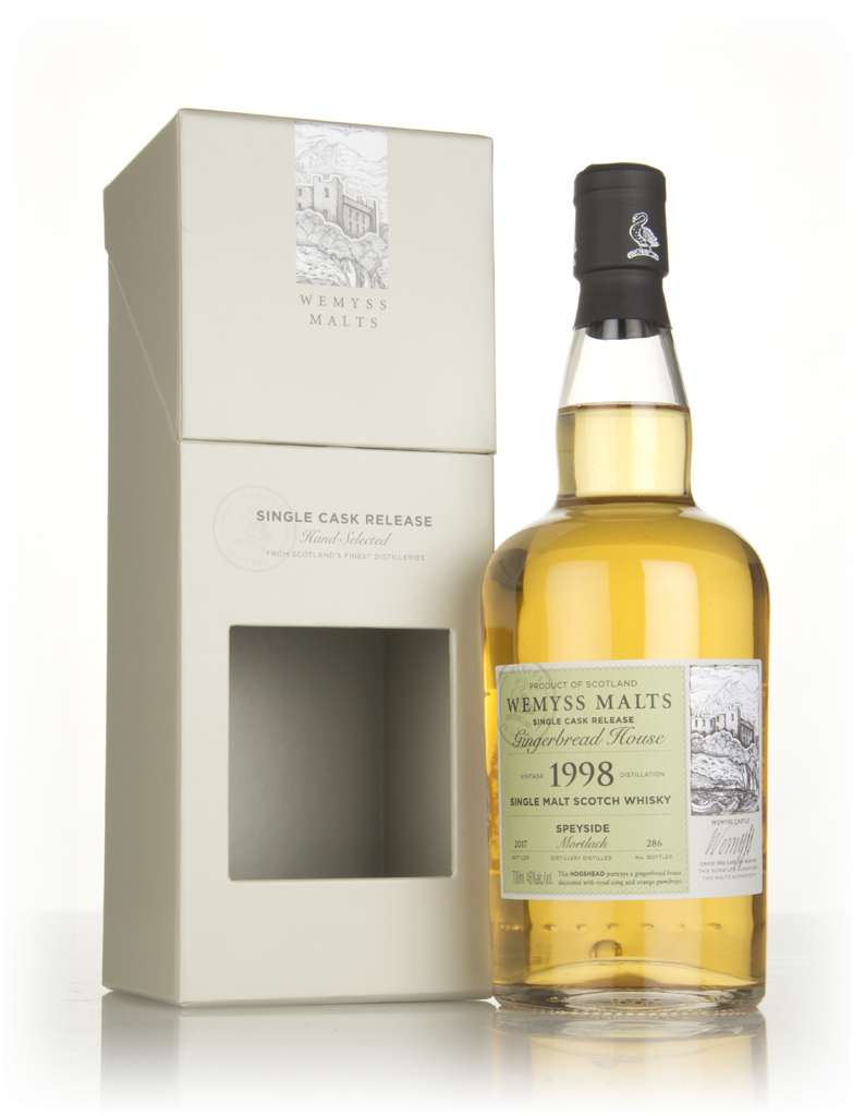 Gingerbread House 1998 (bottled 2017) - Wemyss Malts (Mortlach) 70cl product image