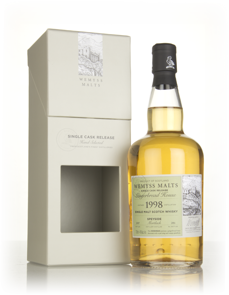 Gingerbread House 1998 (bottled 2017) - Wemyss Malts (Mortlach) 70cl product image