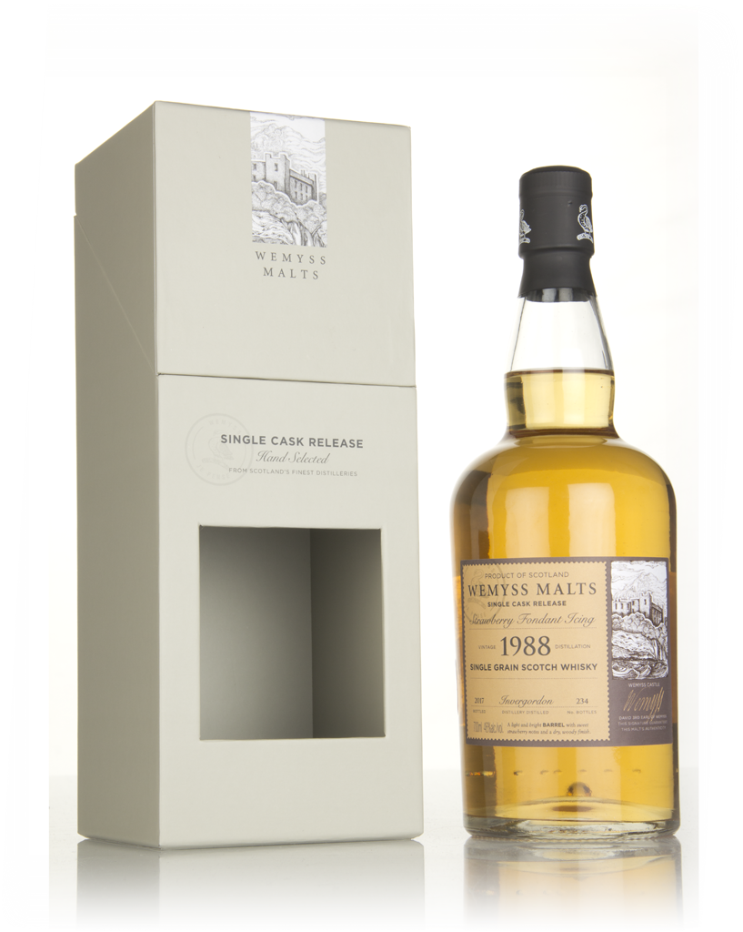 Strawberry Fondant Icing 1988 (bottled 2017) - Wemyss Malts (Invergordon) 70cl product image