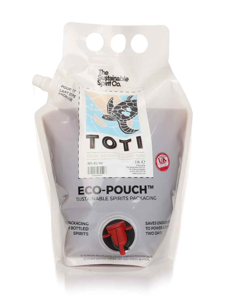 Toti Dark Rum Eco-Pouch (The Sustainable Spirit Co.) 280cl product image