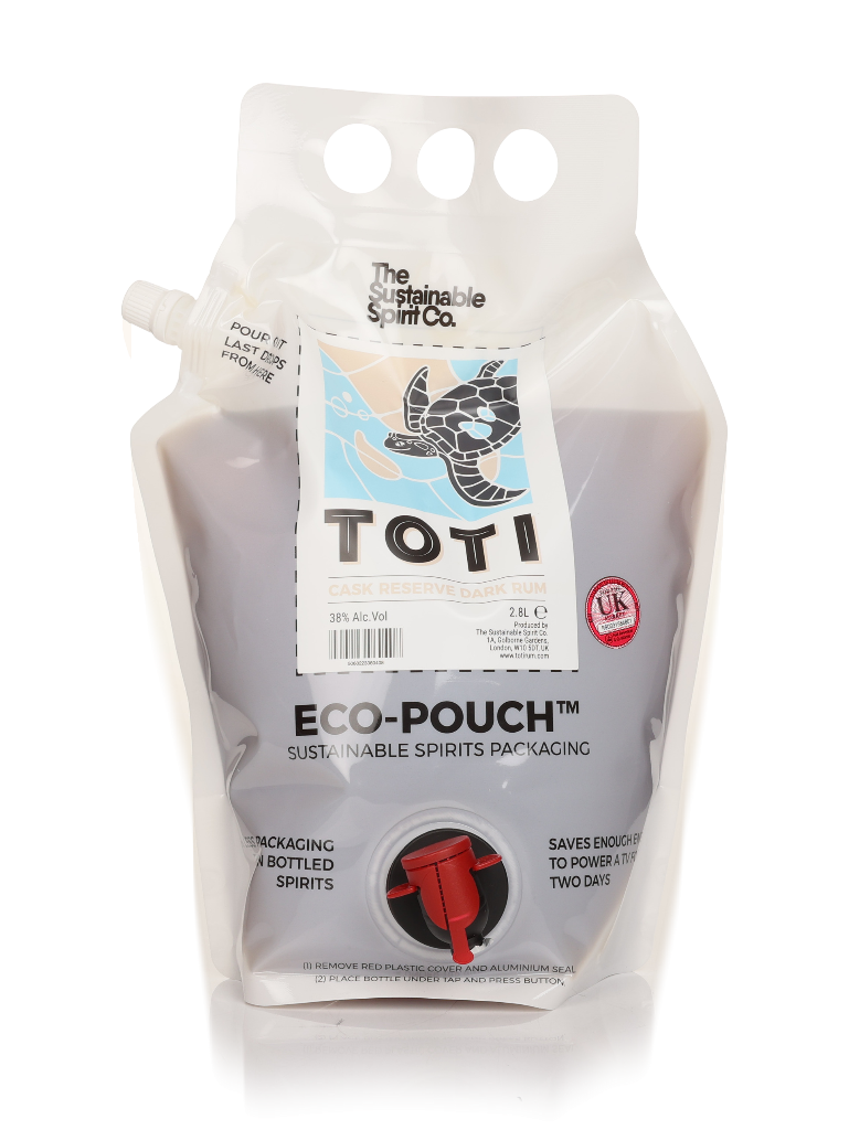 Toti Dark Rum Eco-Pouch (The Sustainable Spirit Co.) 280cl product image