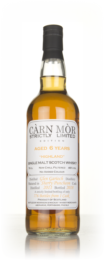Glen Garioch 6 Year Old 2011 - Strictly Limited (Càrn Mòr) 70cl product image