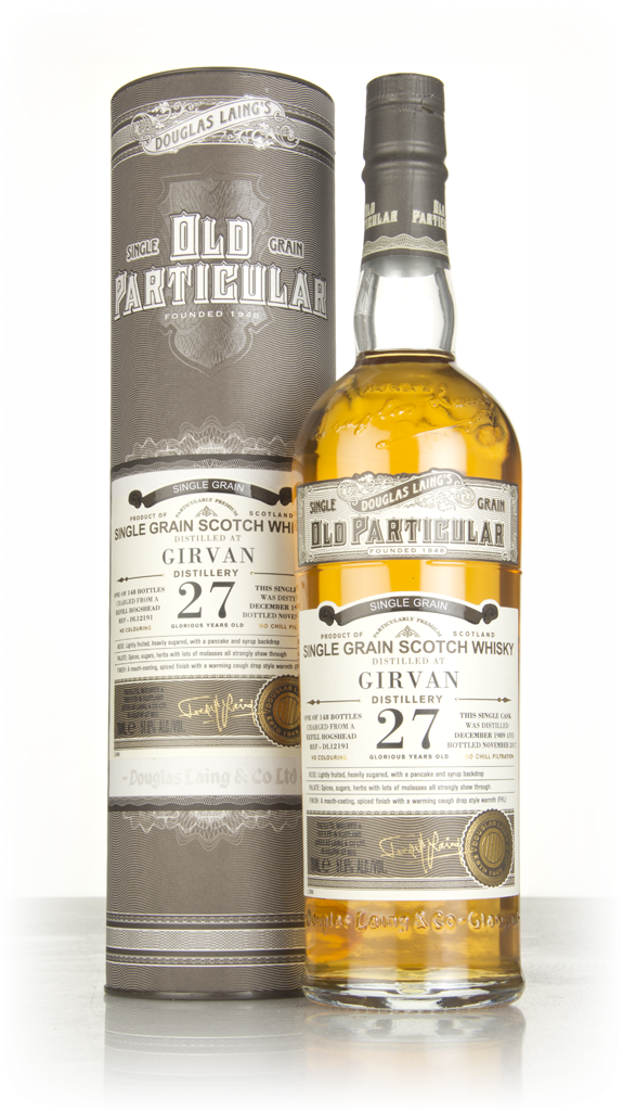 Girvan 27 Year Old 1989 (cask 12191) - Old Particular (Douglas Laing) 70cl product image