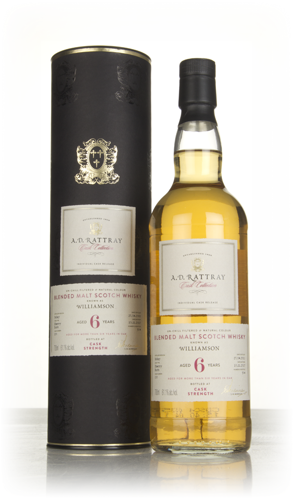 Williamson 6 Year Old 2011 (cask 130) - Cask Collection (A.D. Rattray) 70cl product image