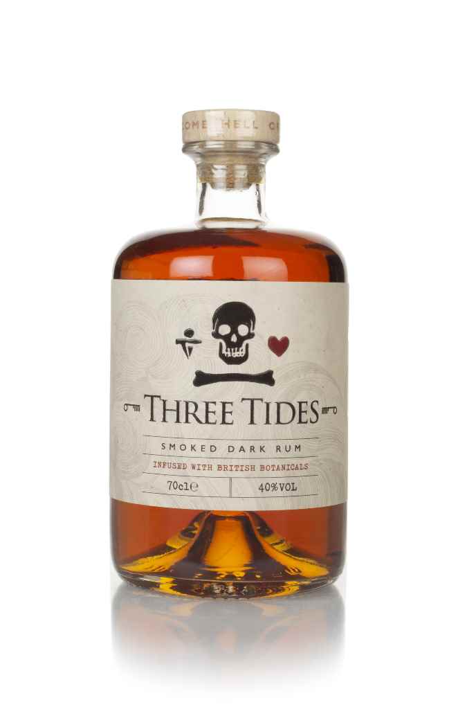 Three Tides Smoked Botanical Rum 70cl product image