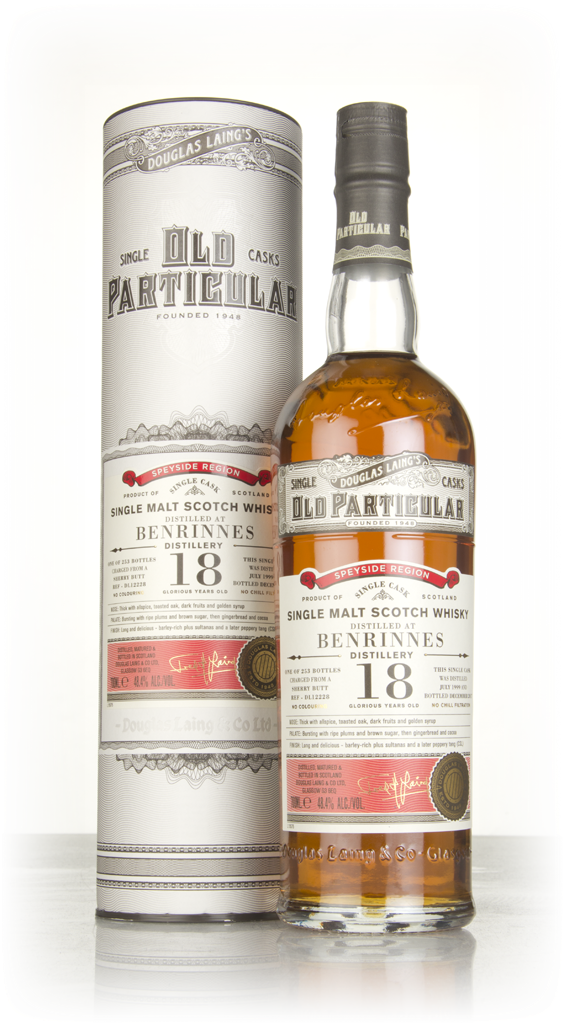 Benrinnes 18 Year Old 1999 (cask 12228) - Old Particular (Douglas Laing) 70cl product image