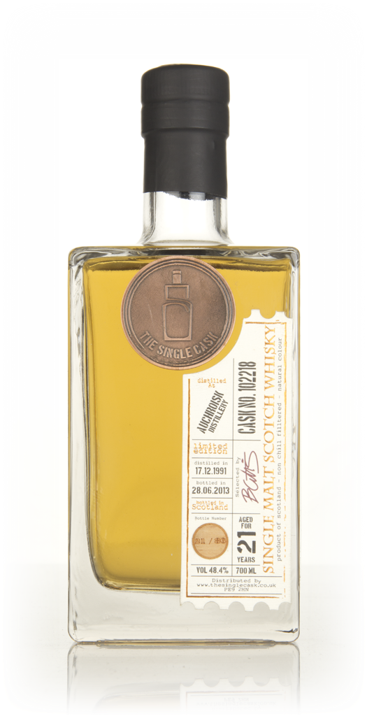 Auchroisk 21 Year Old 1991 (cask 102218) - The Single Cask 70cl product image