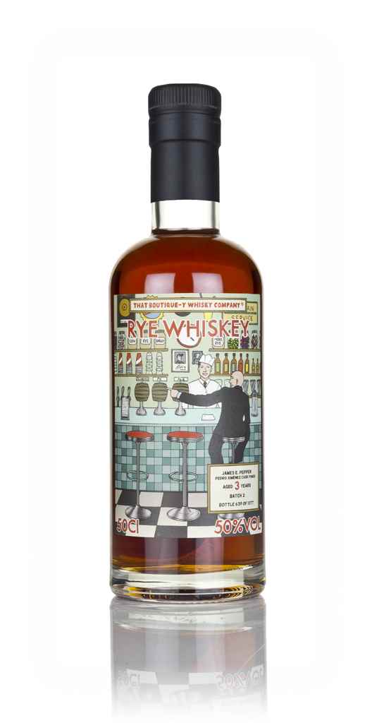 James E. Pepper 3 Year Old - Pedro Ximénez Cask Finish (That Boutique-y Whisky Company) 50cl product image