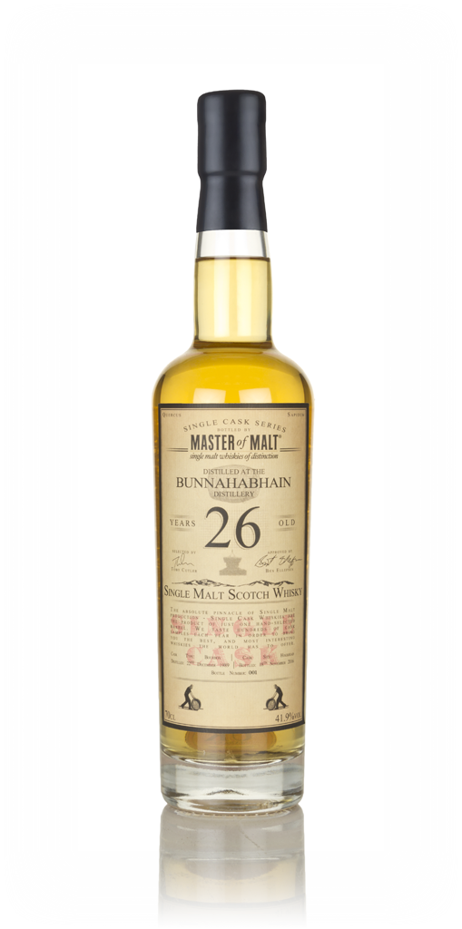 Bunnahabhain 26 Year Old 1989 - Single Cask (Master of Malt) 70cl product image