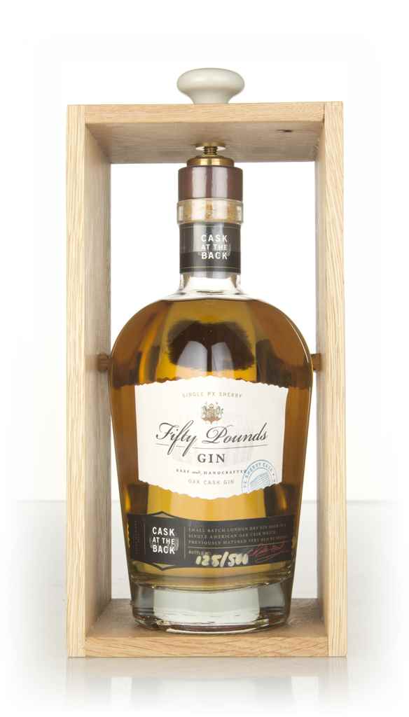 Fifty Pounds Gin - Cask at the Back 70cl product image