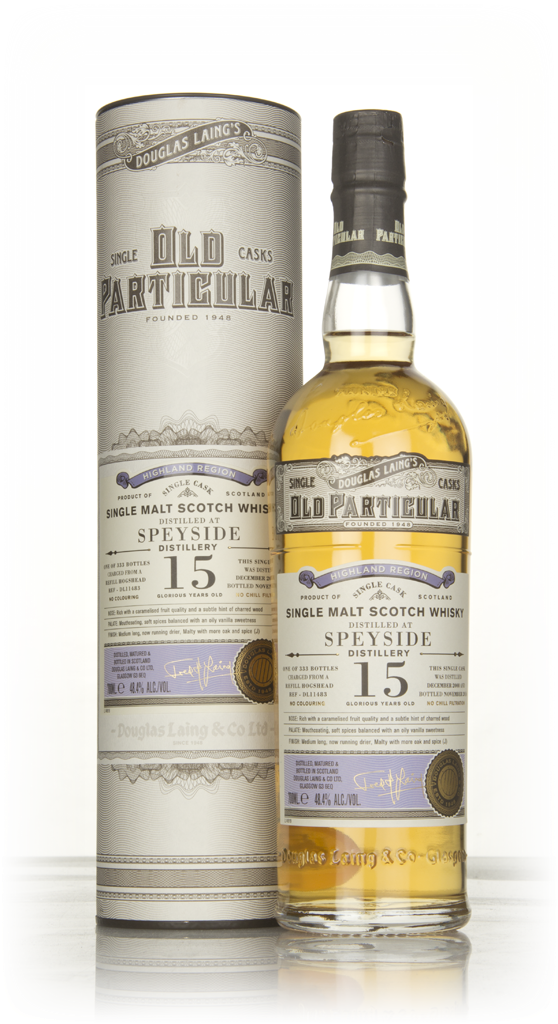 Speyside 15 Year Old 2000 (cask 11483) - Old Particular (Douglas Laing) 70cl product image