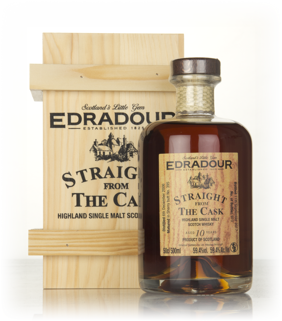 Edradour 10 Year Old 2006 (cask 395) - Straight From The Cask 50cl product image