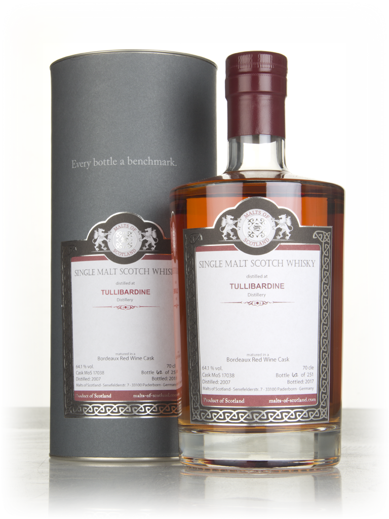 Tullibardine 2007 (bottled 2017) (cask 17038) - Malts of Scotland 70cl product image