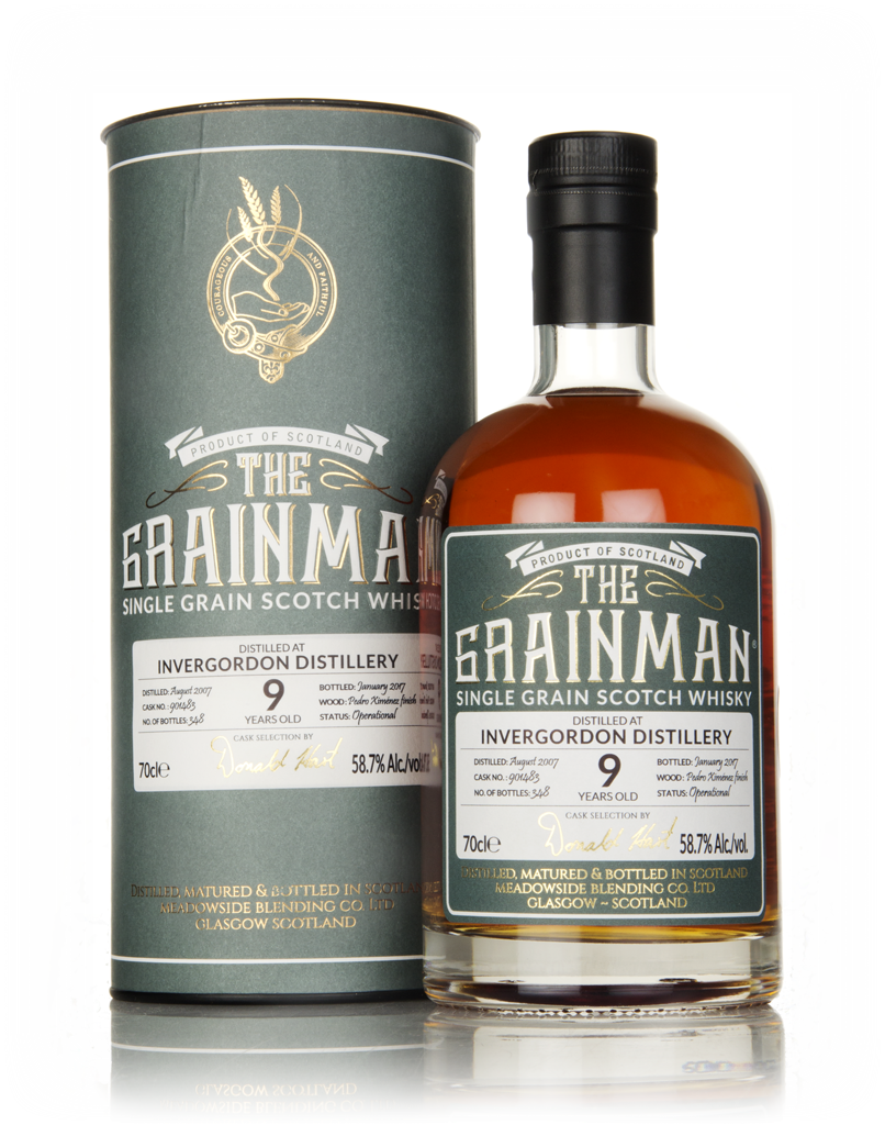 Invergordon 9 Year Old 2007 (cask 901483) (The Grainman) 70cl product image