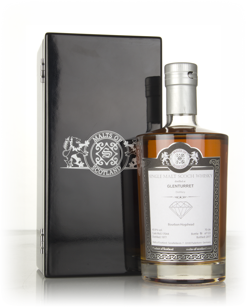 Glenturret 1977 (bottled 2017) (cask 17044) - Malts of Scotland 70cl product image