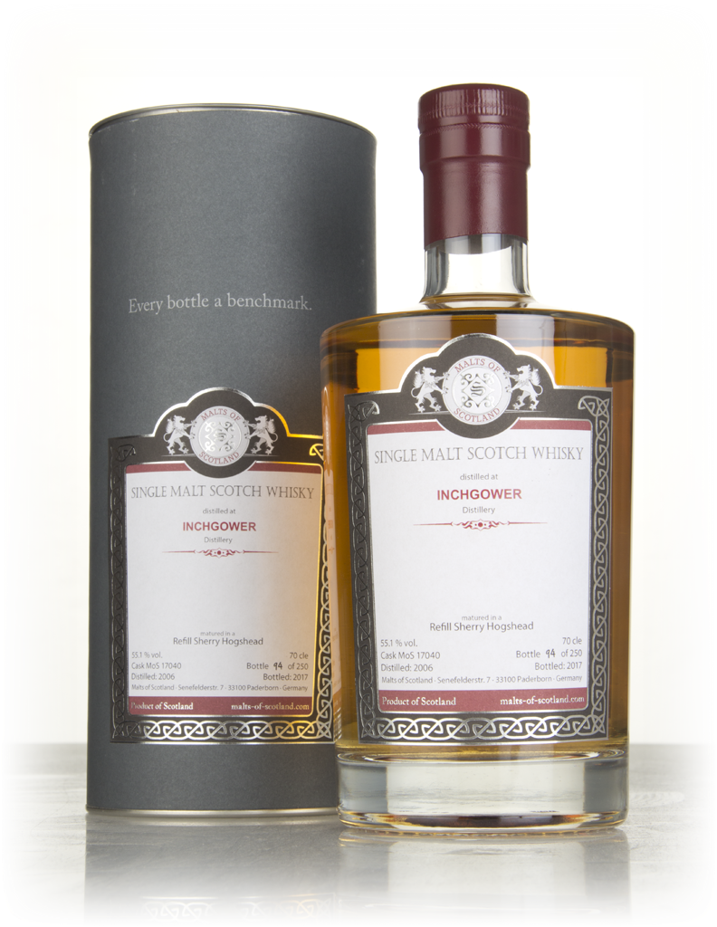 Inchgower 2006 (cask 17040) - Malts of Scotland 70cl product image