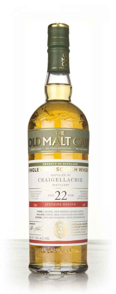 Craigellachie 22 Year Old 1995 (cask 14460) - Old Malt Cask (Hunter Laing) 70cl product image