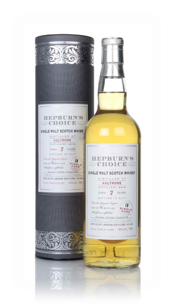 Aultmore 7 Year Old 2010 - Hepburn's Choice (Langside) 70cl product image