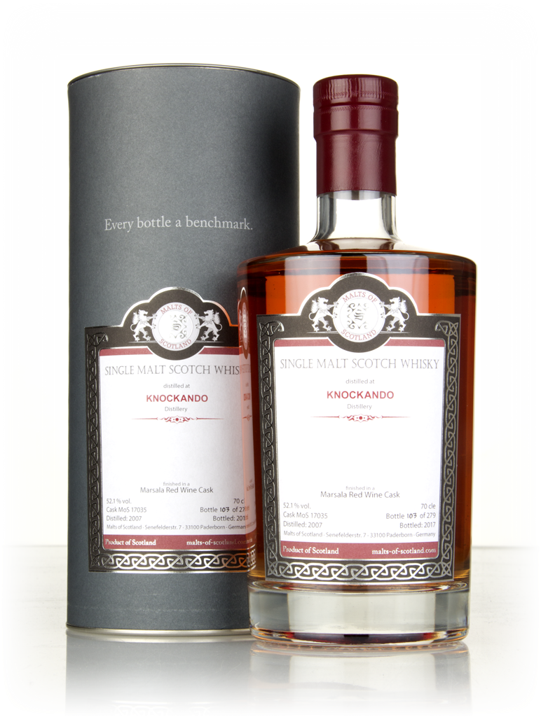 Knockando 2007 (bottled 2017) (cask 17035) - Malts of Scotland 70cl product image