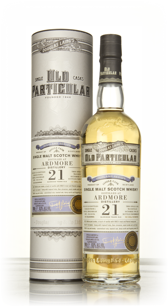 Ardmore 21 Year Old 1996 (cask 12196) - Old Particular (Douglas Laing) 70cl product image