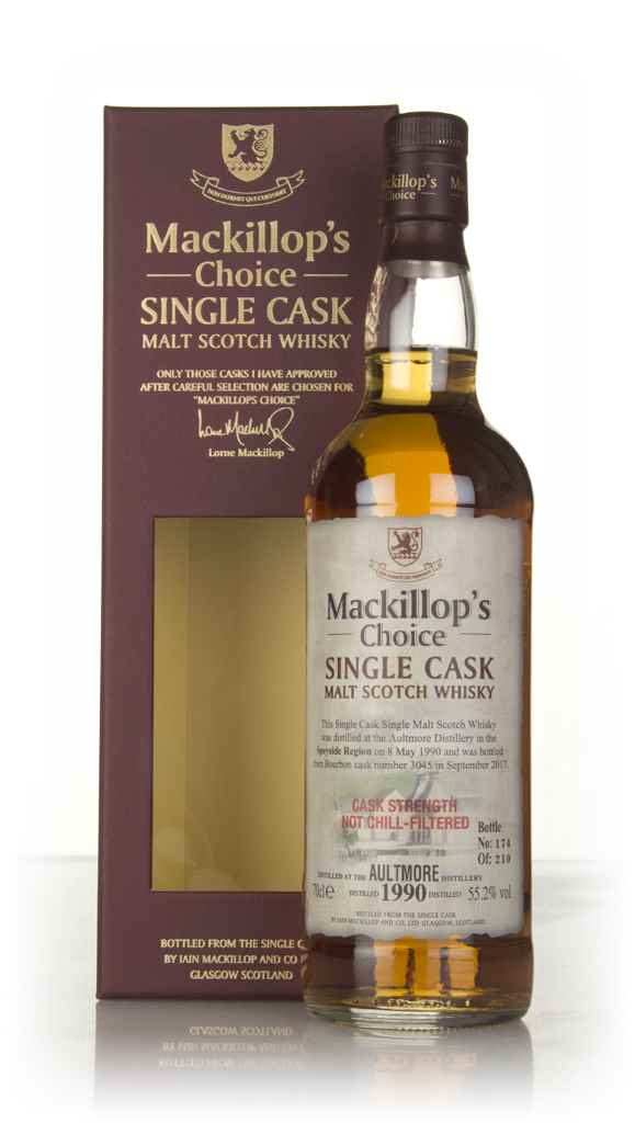 Aultmore 27 Year Old 1990 (cask 3045) - Mackillop's Choice 70cl product image