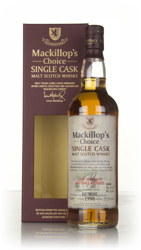 Aultmore 27 Year Old 1990 (cask 3045) - Mackillop's Choice 70cl product image