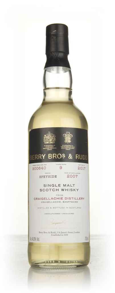 Craigellachie 9 Year Old 2007 (cask 900640) - Berry Bros. & Rudd 70cl product image