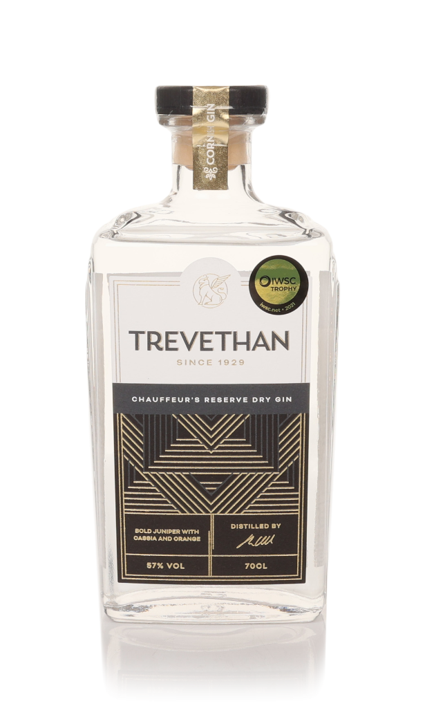 Trevethan Chauffeur's Reserve Cornish Gin 70cl product image