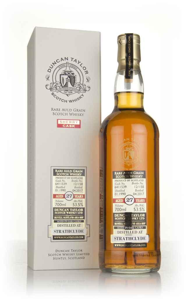 Strathclyde 27 Year Old 1990 (cask 6411539) - Rare Auld (Duncan Taylor) 70cl product image