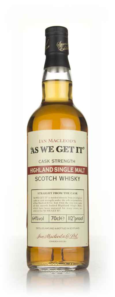 Highland Single Malt - As We Get It (Ian Macleod) 64% 70cl product image
