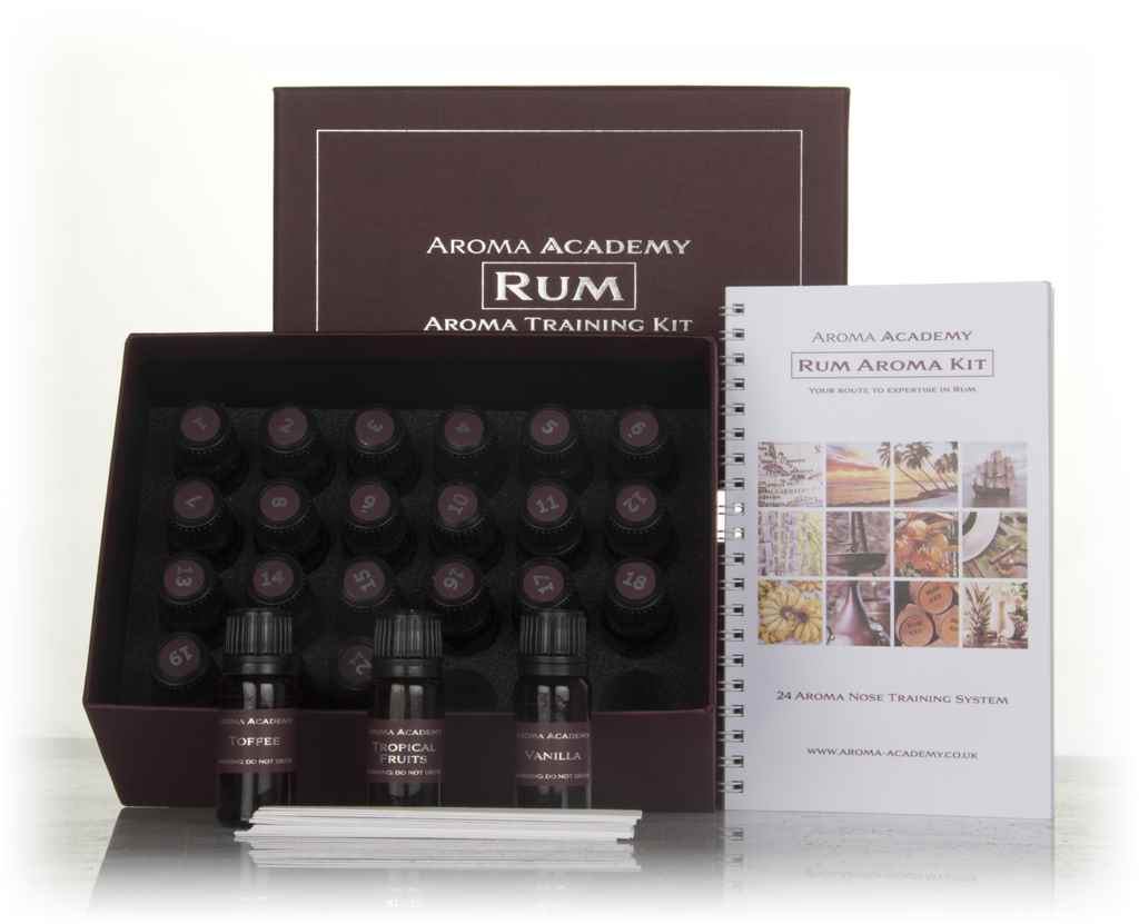 Scotch & Irish Whiskey Aroma Training Kit In Wooden Box - 24