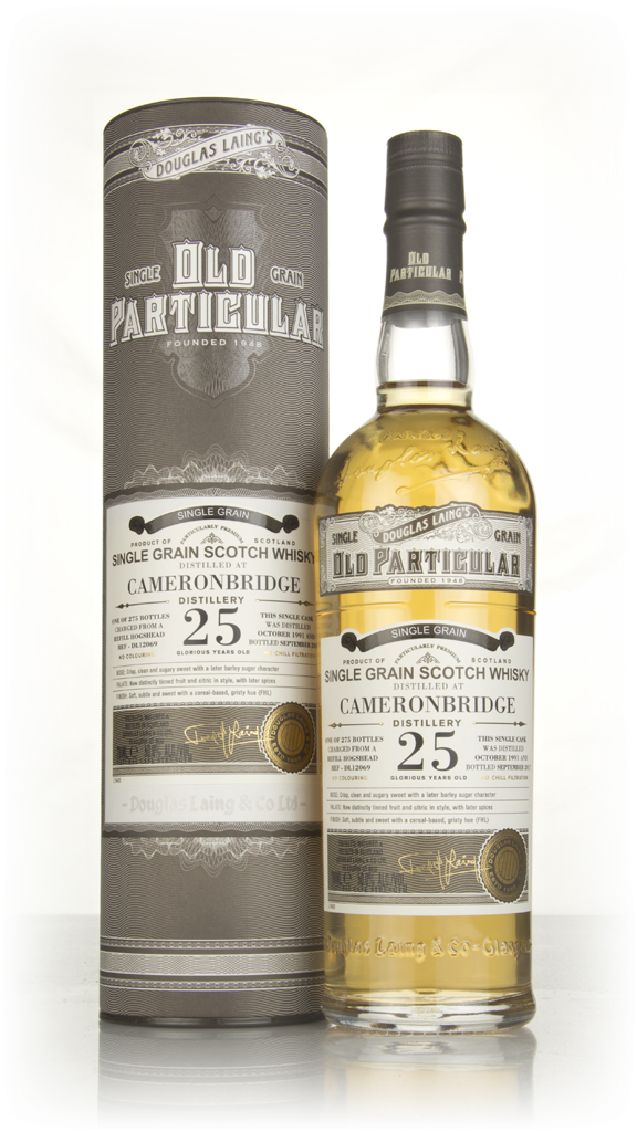 Cameronbridge 25 Year Old 1991 (cask 12069) - Old Particular (Douglas Laing) 70cl product image