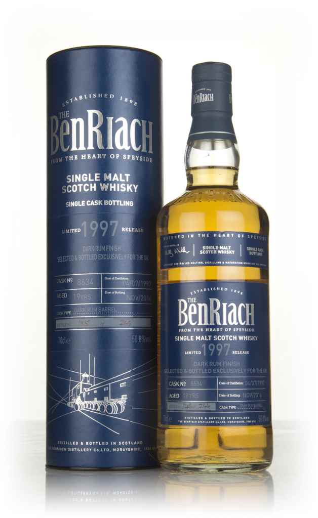 Benriach 19 Year Old 1997 (cask 8634) - Dark Rum Finish 70cl product image
