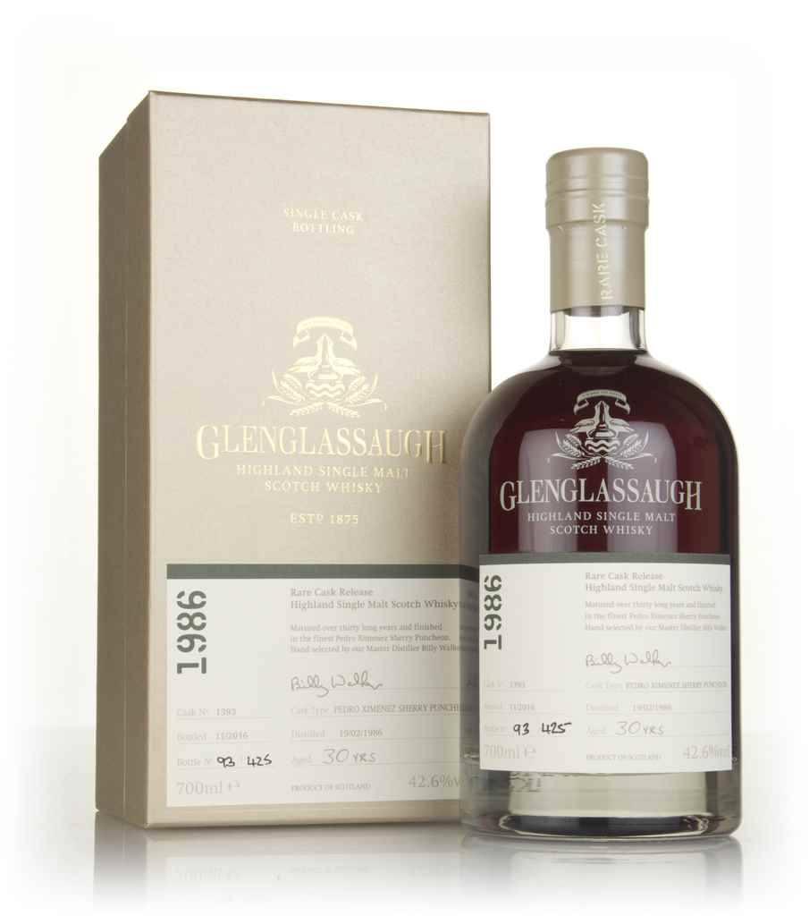 Glenglassaugh 30 Year Old 1986 (cask 1393) - Rare Cask Release Batch 3 70cl product image