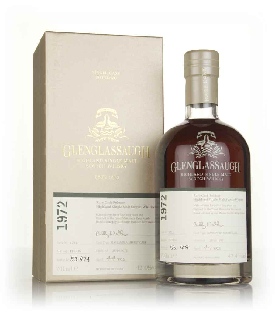 Glenglassaugh 44 Year Old 1972 (cask 1721) - Rare Cask Release Batch 3 70cl product image