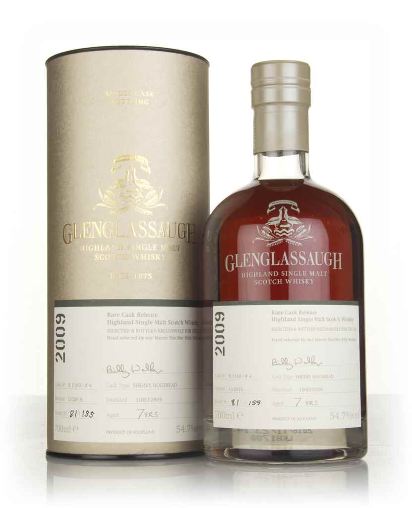 Glenglassaugh 7 Year Old 2009 (cask R1160/#4) 70cl product image