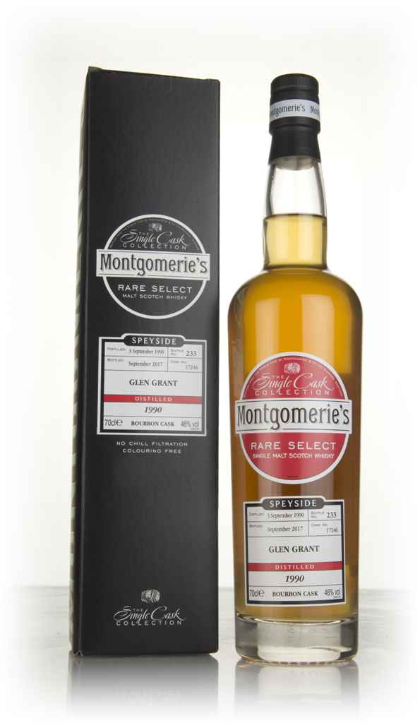 Glen Grant 1990 (cask 17246) (bottled 2017) - Rare Select (Montgomerie's) 70cl product image