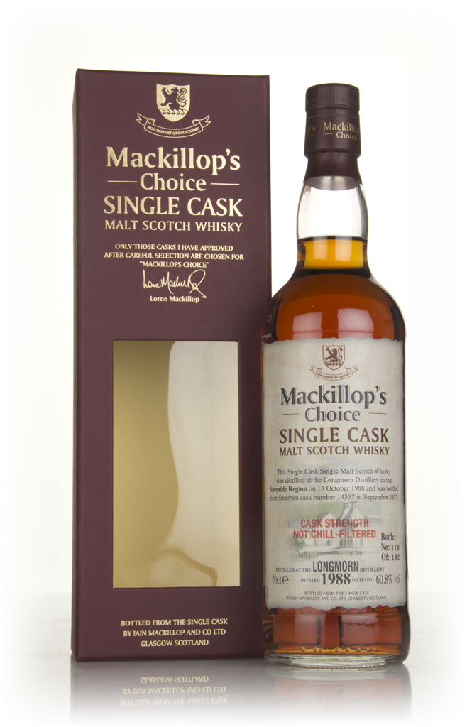 Longmorn 28 Year Old 1988 (cask 14357) - Mackillop's Choice 70cl product image