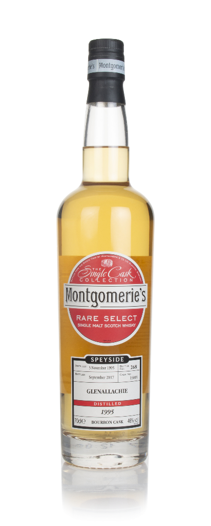 GlenAllachie 21 Year Old 1995 (cask 15019) - Rare Select (Montgomerie's) 70cl product image
