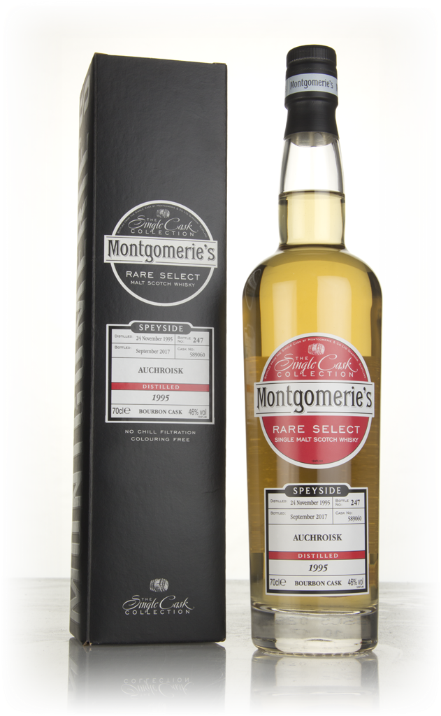 Auchroisk 21 Year Old 1995 (cask 589060) - Rare Select (Montgomerie's) 70cl product image