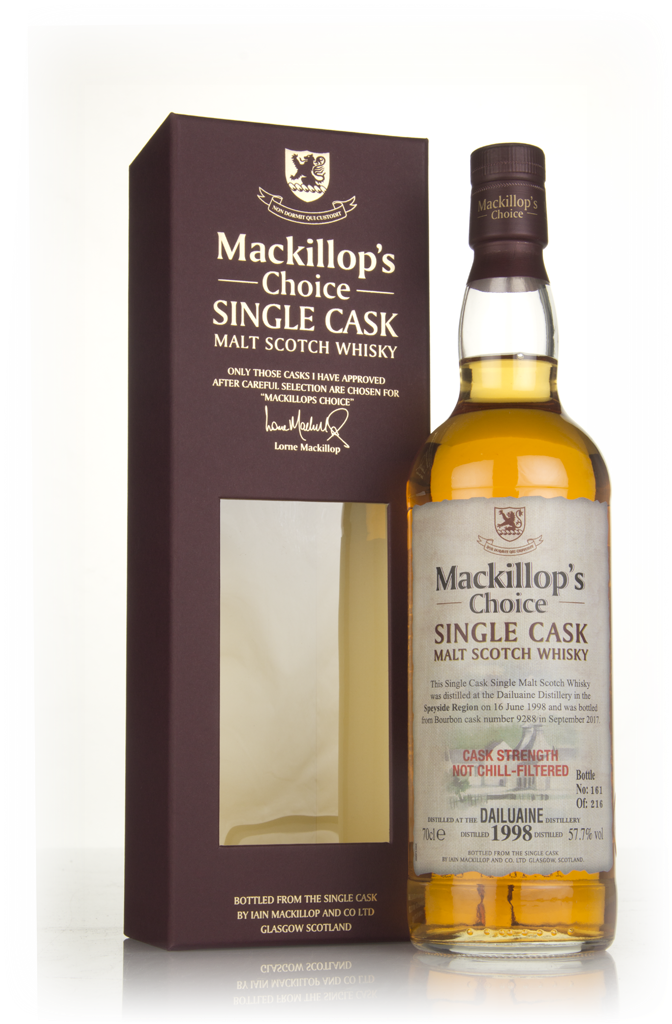 Dailuaine 19 Year Old 1998 (cask 9288) - Mackillop's Choice 70cl product image