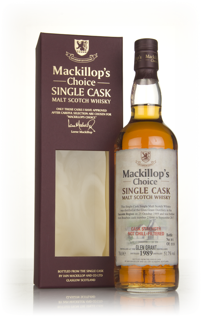 Glen Grant 27 Year Old 1989 (cask 23046) - Mackillop's Choice 70cl product image