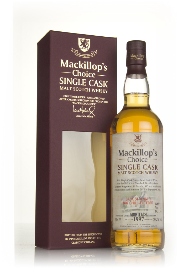 Mortlach 20 Year Old 1997 (cask 2977) - Mackillop's Choice 70cl product image