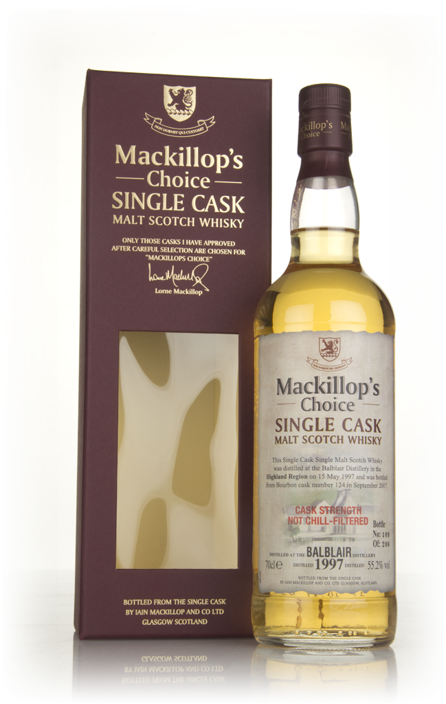 Balblair 20 Year Old 1997 (cask 124) - Mackillop's Choice 70cl product image